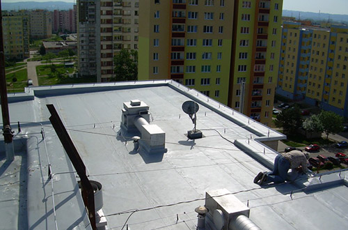 Vodotěsné izolace střech
